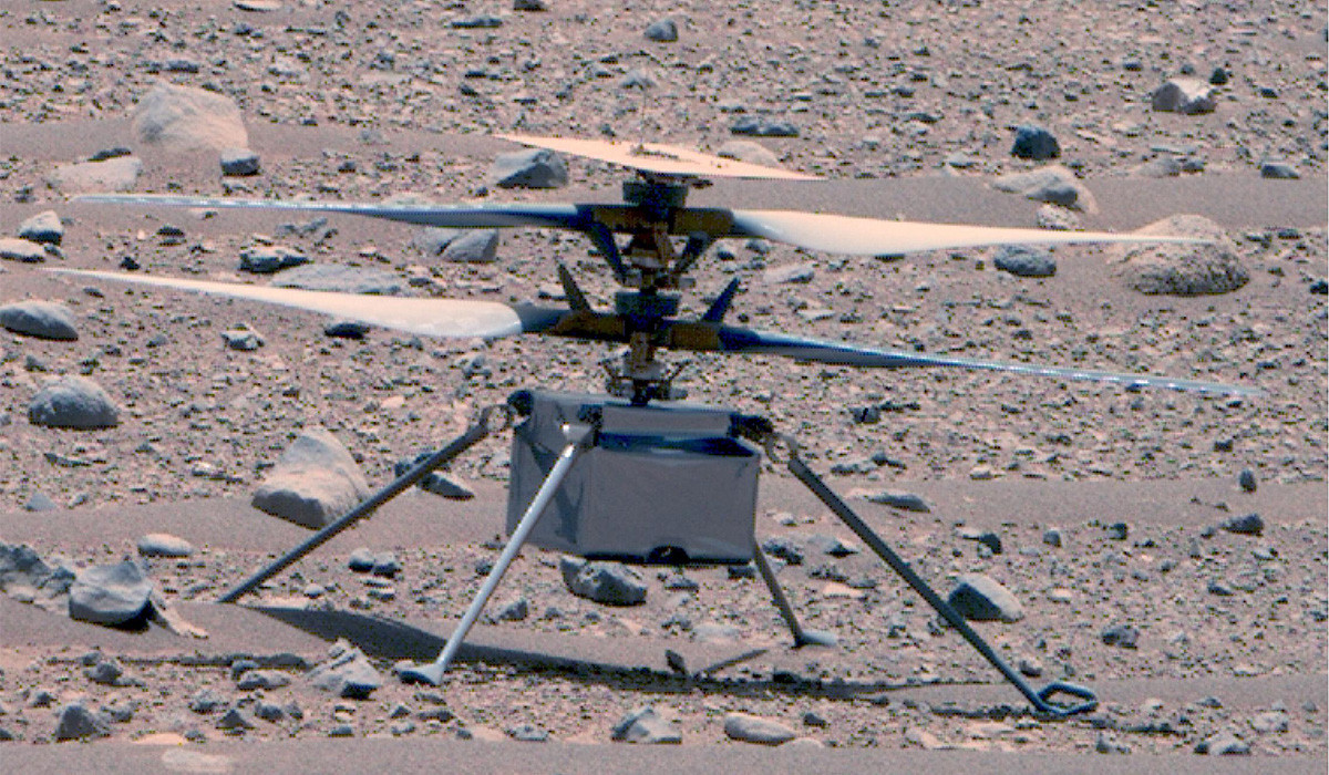 El dron de la NASA Ingenuity resucita en Marte tras seis días sin dar