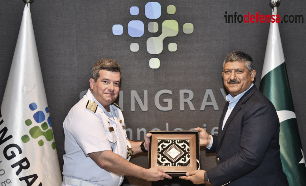 Delegação da Marinha do Brasil vai ao Paquistão conhecer a Stingray Technologies (Pvt) Ltd.