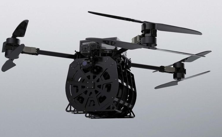 Revolver 860, El Dron Capaz De Cargar Ocho Proyectiles Que Ha Adquirido ...