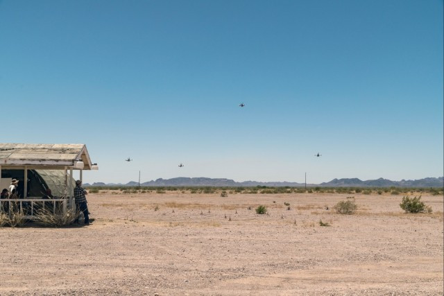 US Army CUAS tests Yuma Proving Ground