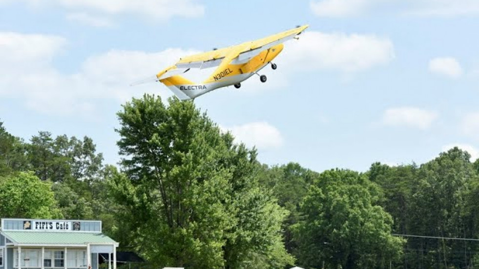 Electra eSTOL First Grass Field Flight