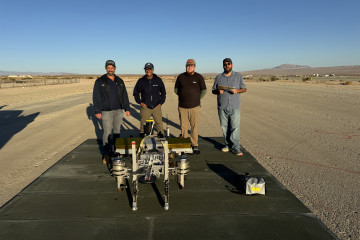 Press Photo   Mayman Aerospace flight tests  RAZOR VTOL aircraft